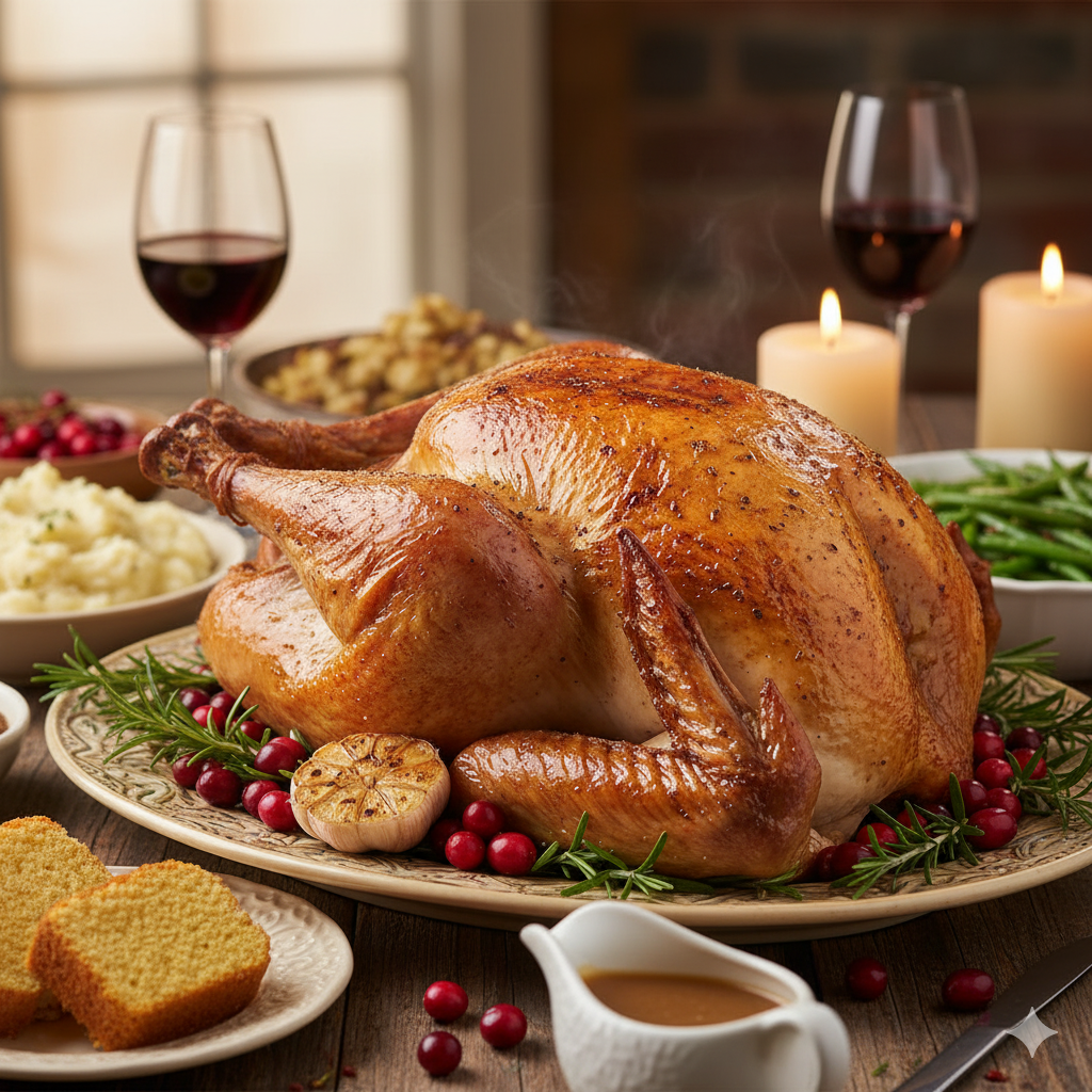 アメリカ産 冷凍ターキー（七面鳥）約7kg – TheFlyingPig.Com - Online