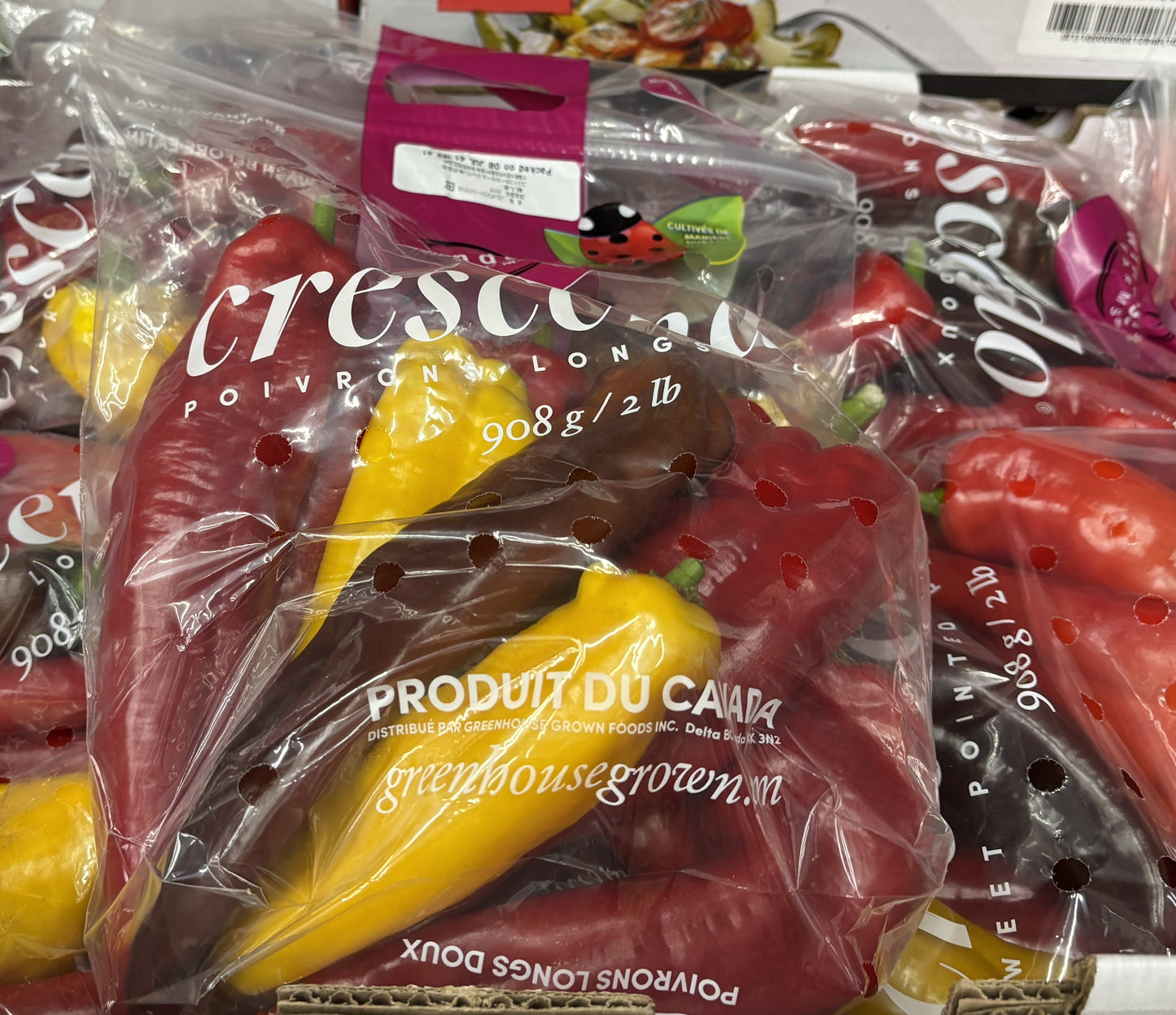 Long Sweet Peppers 900g