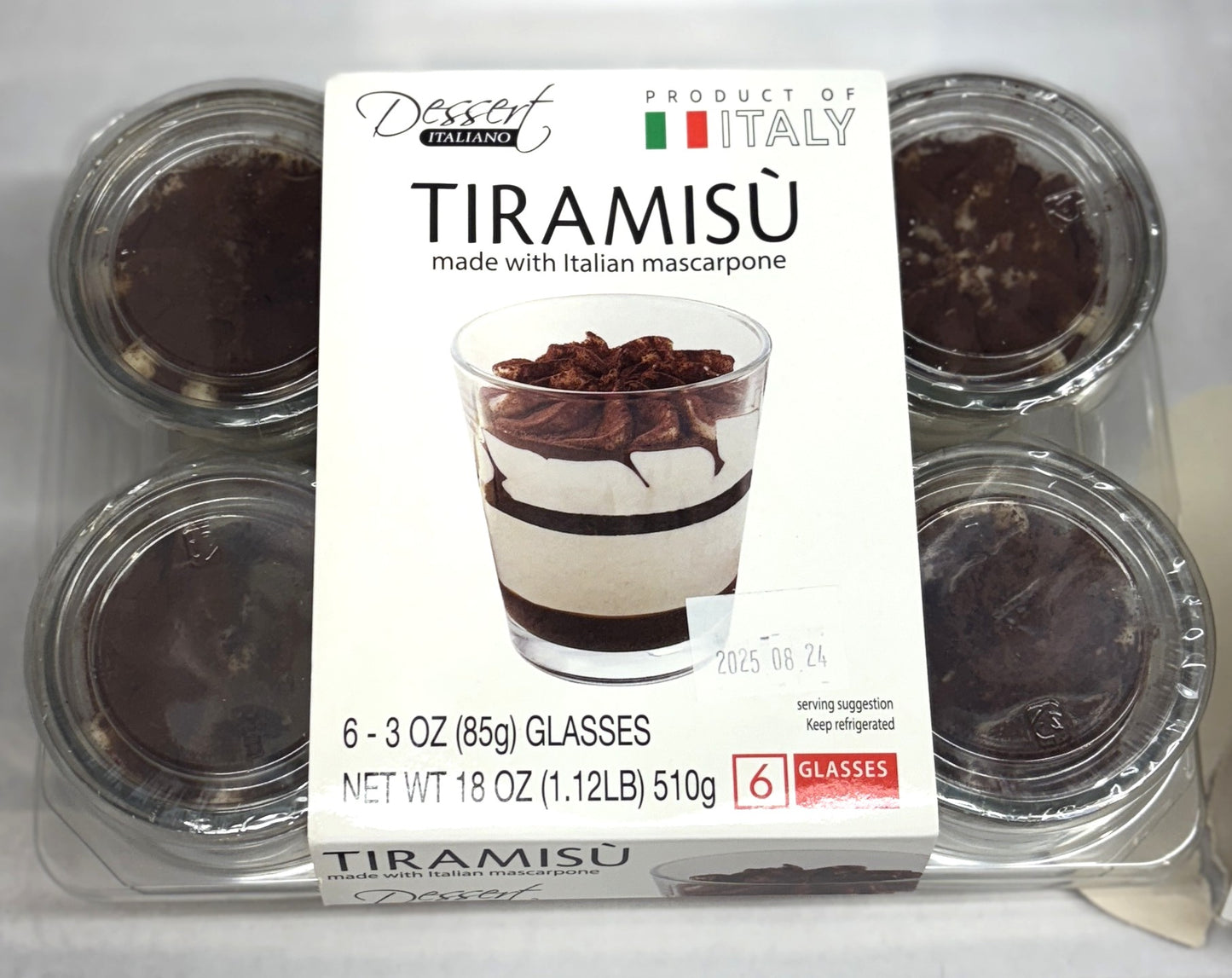 Dessert Italiano ティラミス 6カップ