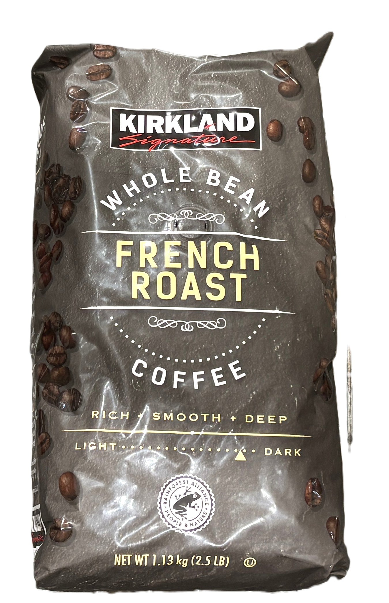 Kirkland Signature French Roast Whole Bean Coffee 1130-g