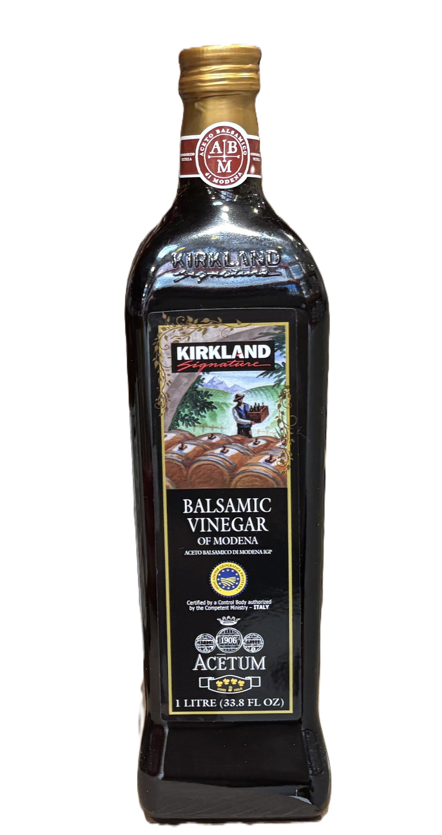 Kirkland Signature バルサミコ酢 Modena (1=L ガラス瓶)