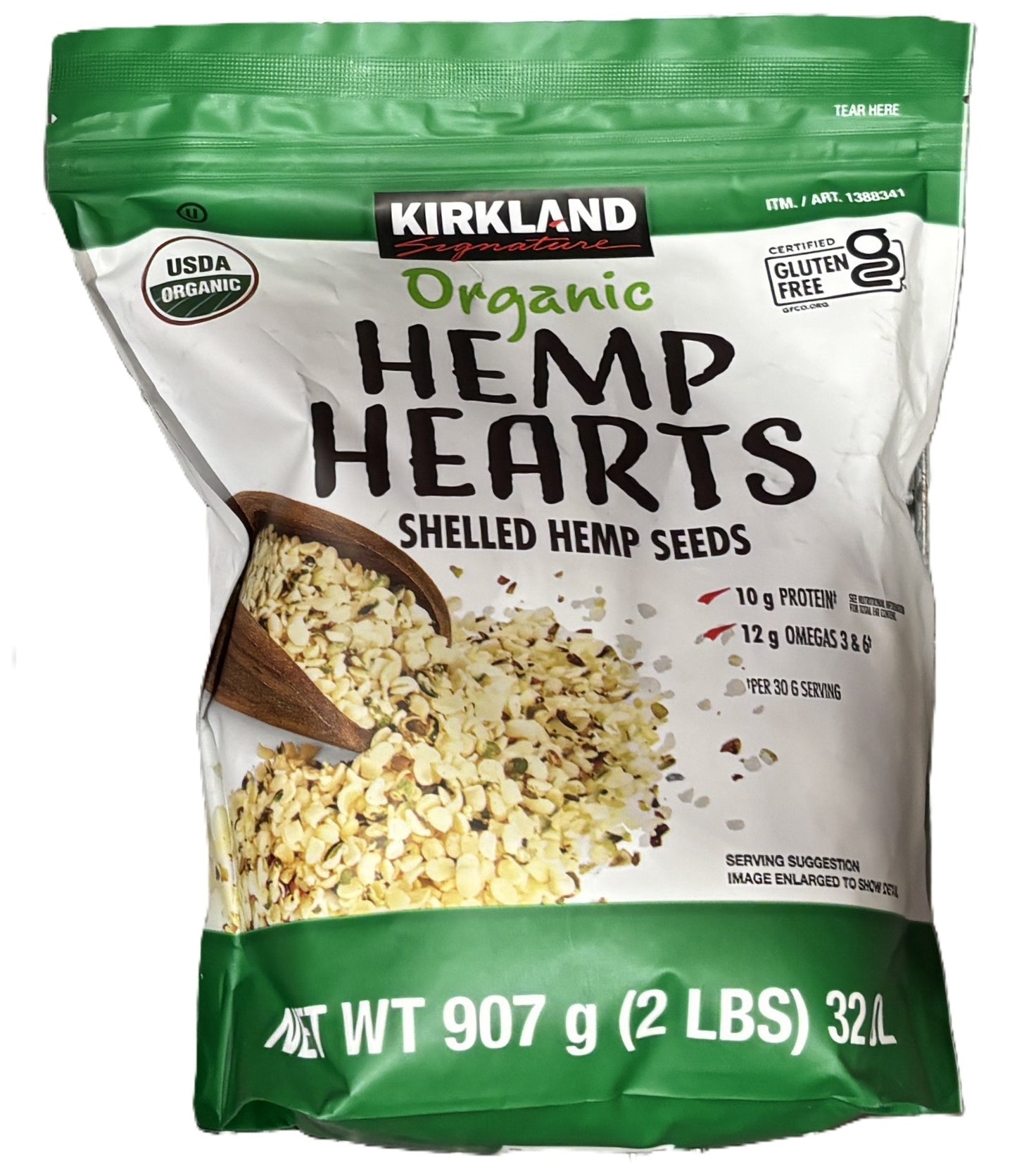 Kirkland Signature オーガニック ヘンプシード 907g
