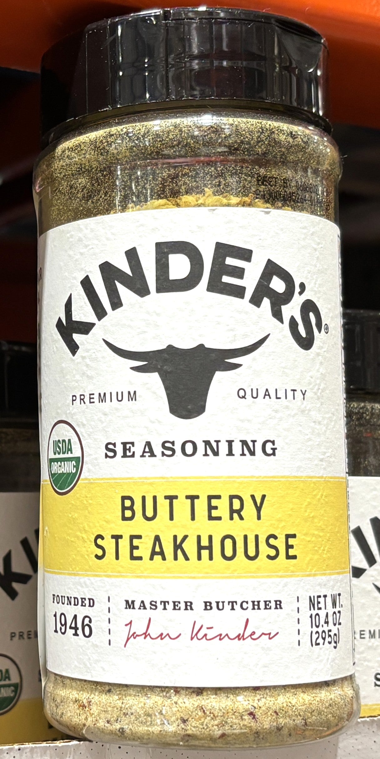 KINDERS Organic Buttery Steakhouse Seasoning (295-g)