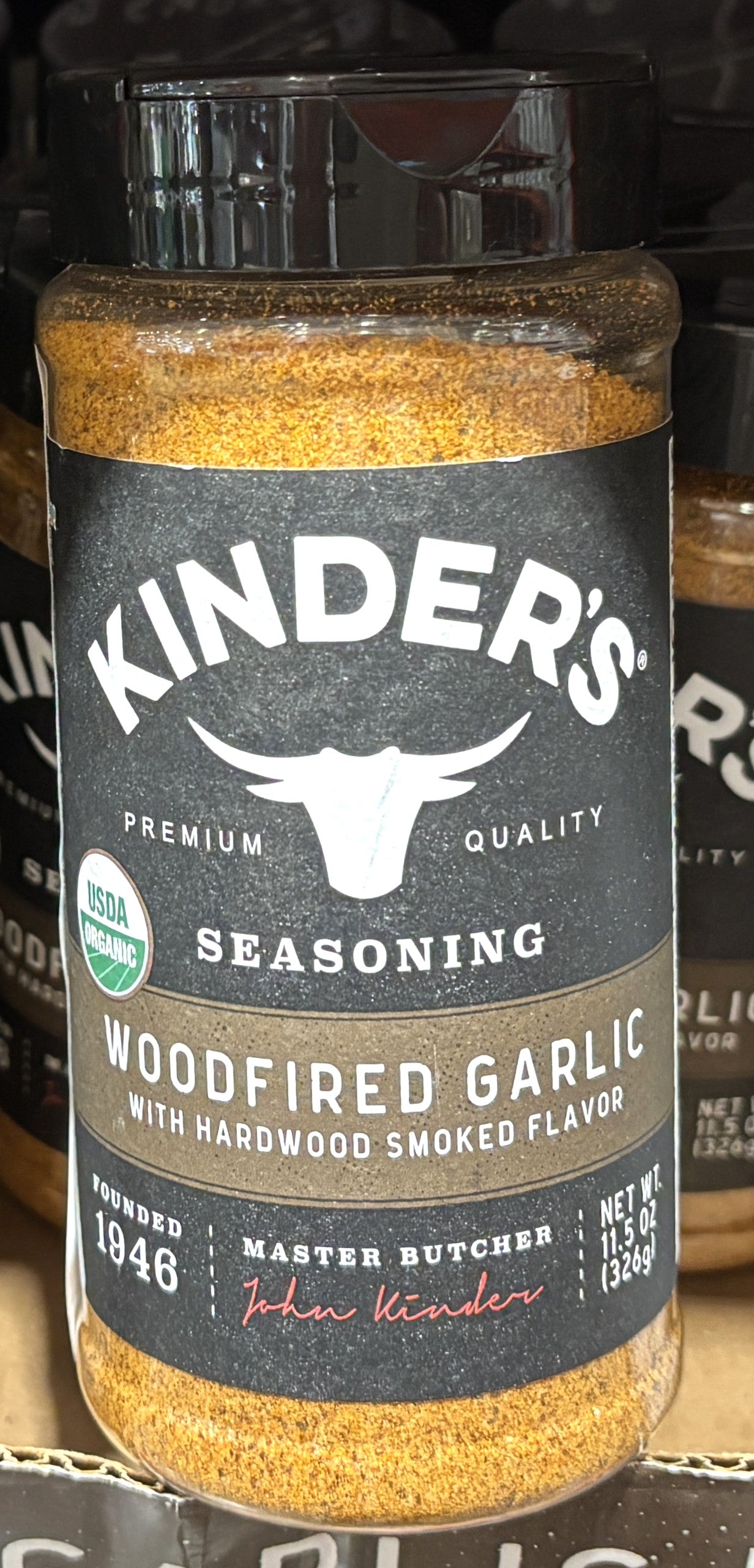 KINDERS Organic Woodfired Garlic Seasoning (326-g)