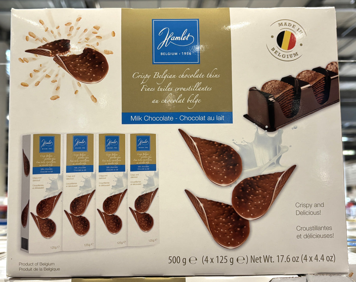 ハムレット ベルギー産 クリスピー チョコレート