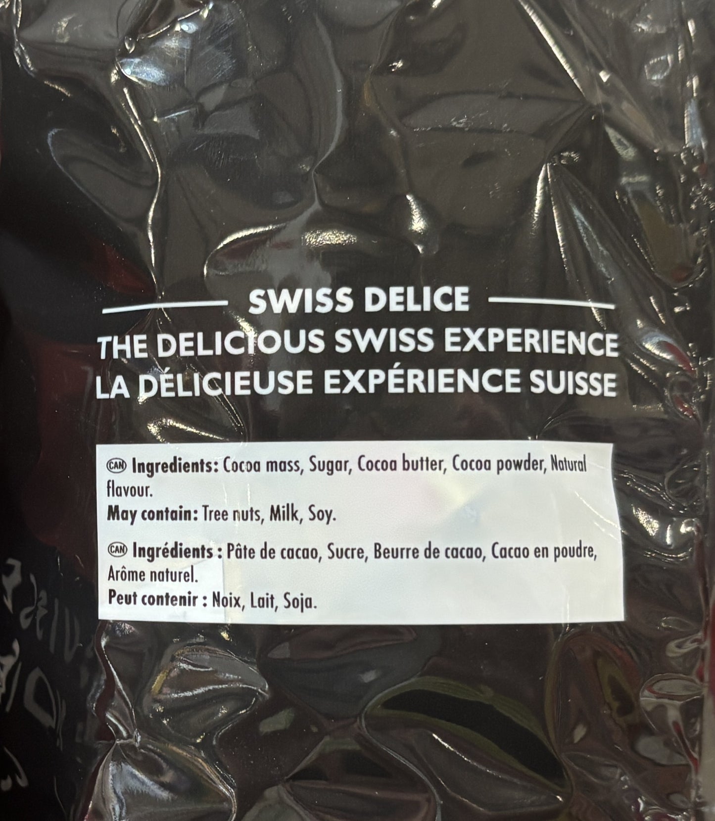 スイスデリス ダークチョコレート 1.3-kg