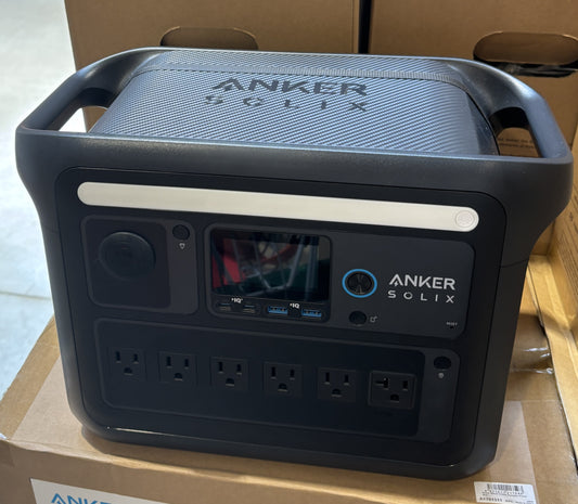 Anker(アンカー)Solix C1000 ポータブル電源 A1761511 ブラック 容量1056Wh 1500W