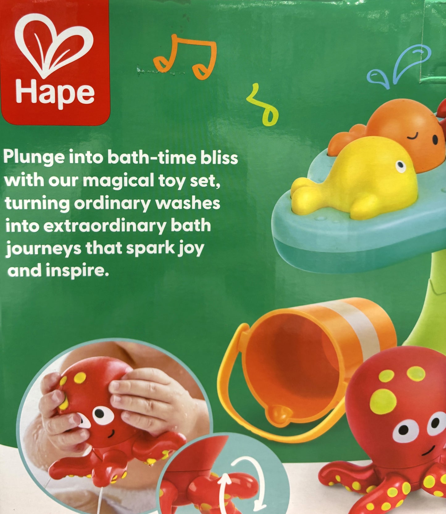 Hape Giggling Bathtime Play Set