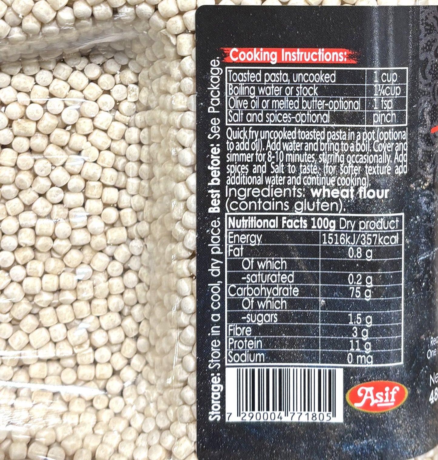 ASIF Food クスクス 1.36-kg