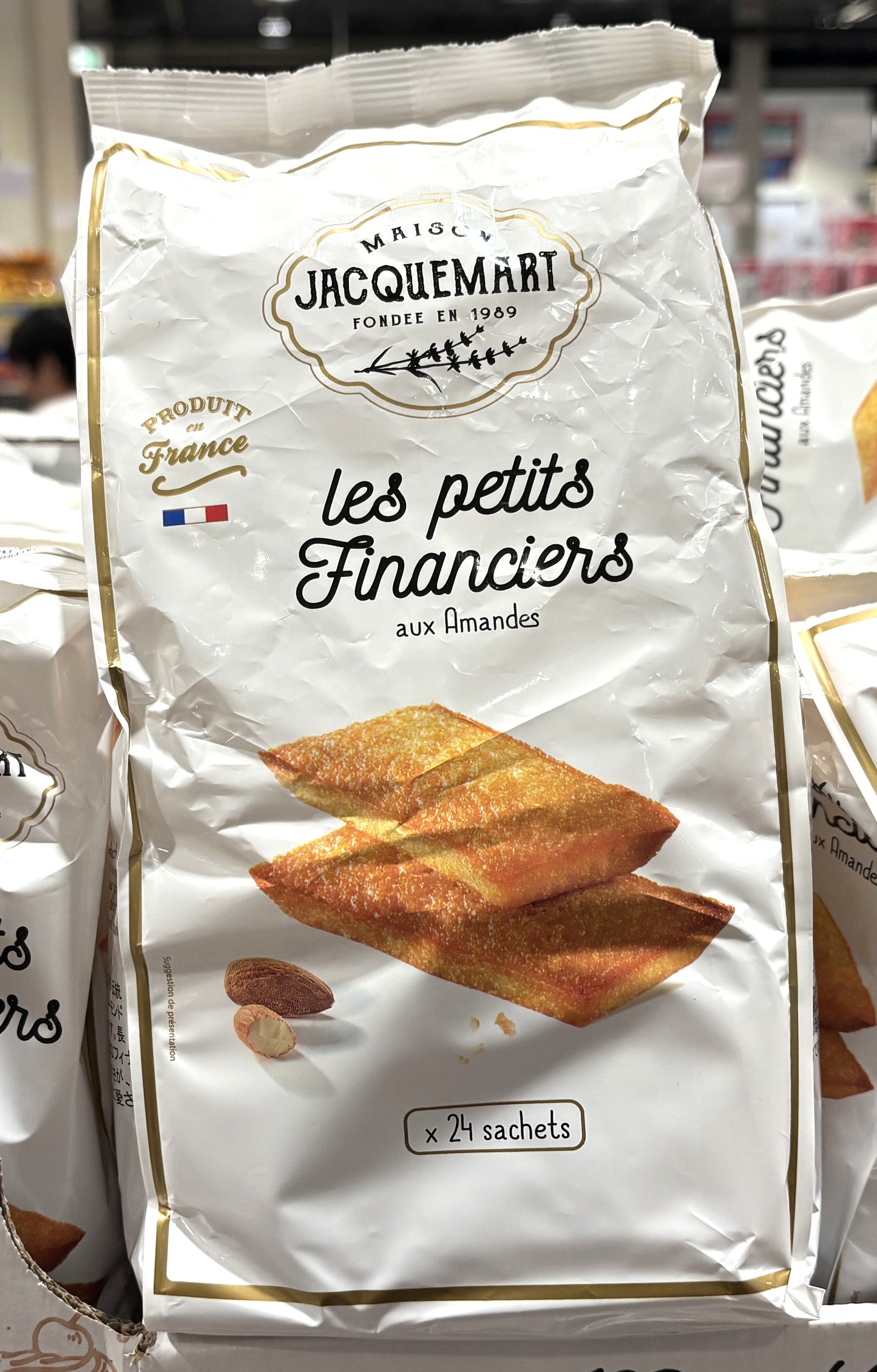 MAISON JACQUEMART Almond Financiers 25g x 24-ct