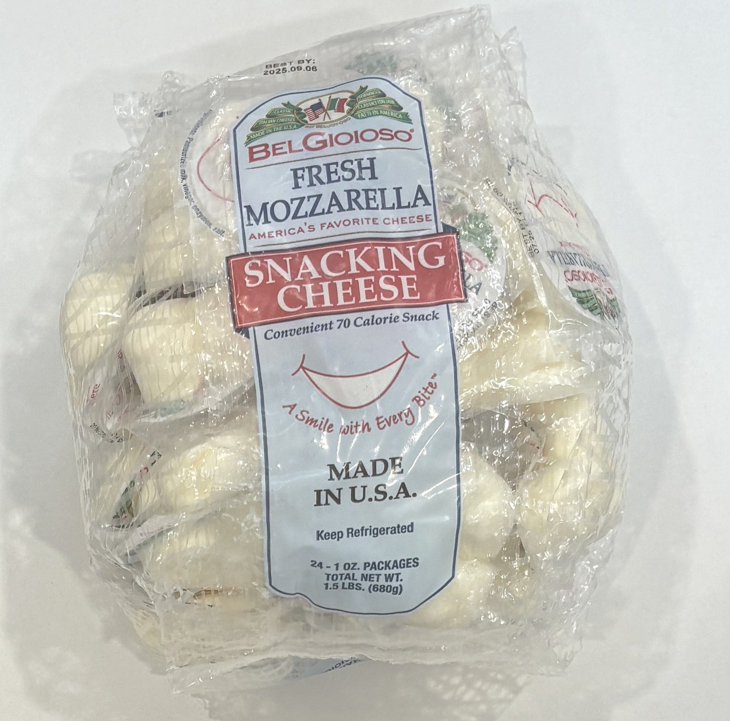 BELGIOIOSO FRESH MOZZARELLA Snack Pack