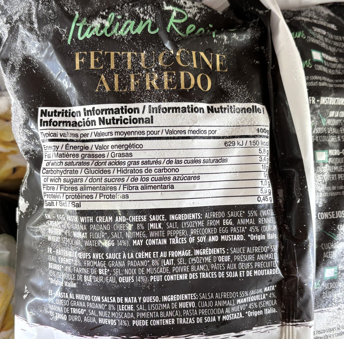 VIA EMILIA Fettuccine Alfredo 340-g x 4-ct