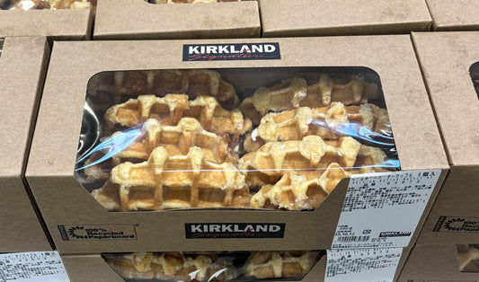 Fresh-Baked ベルギー バター ワッフル パールシュガー入り 8個入り