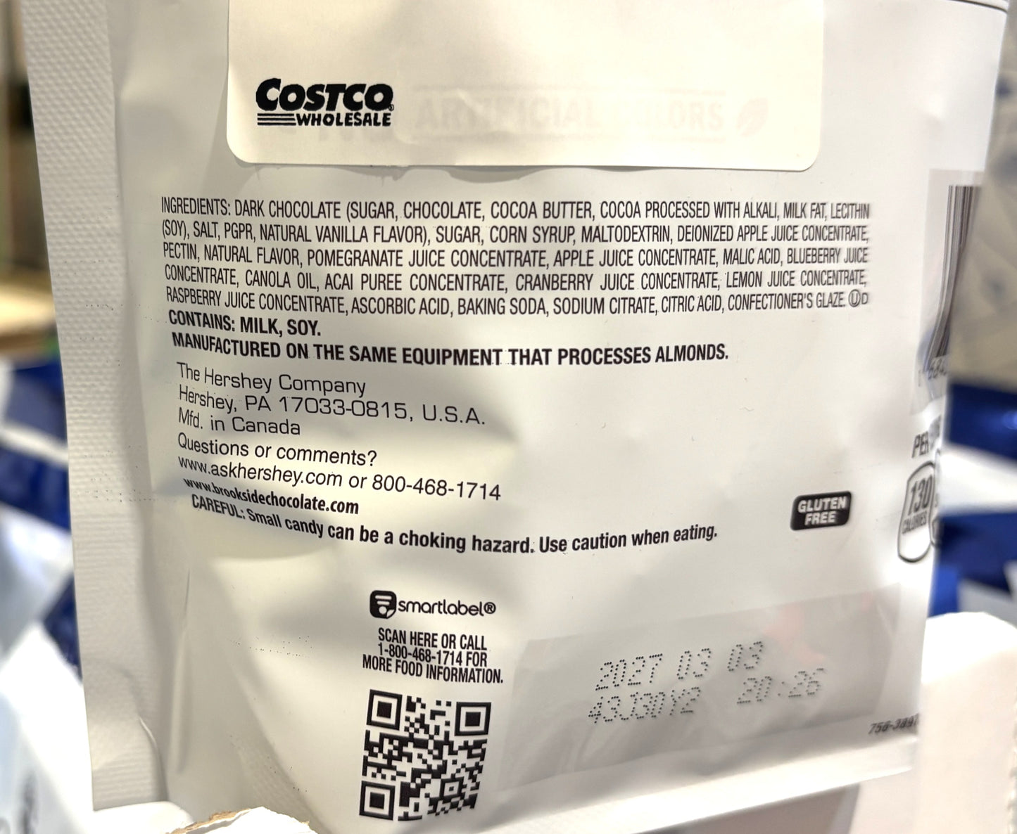 Brookside Dark Chocolate Acai with Blueberry (907-g)