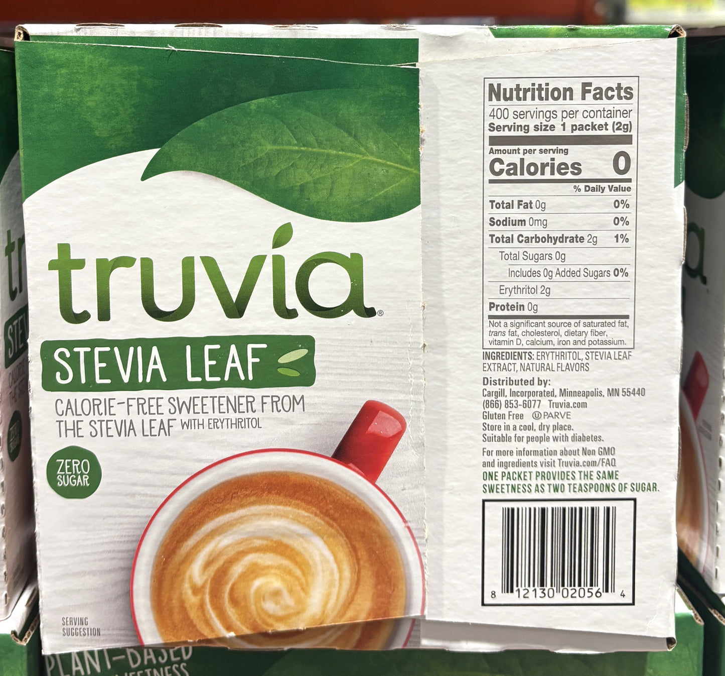 Truvia Stevia Leaf Sweetener (400 Packets / 800g)