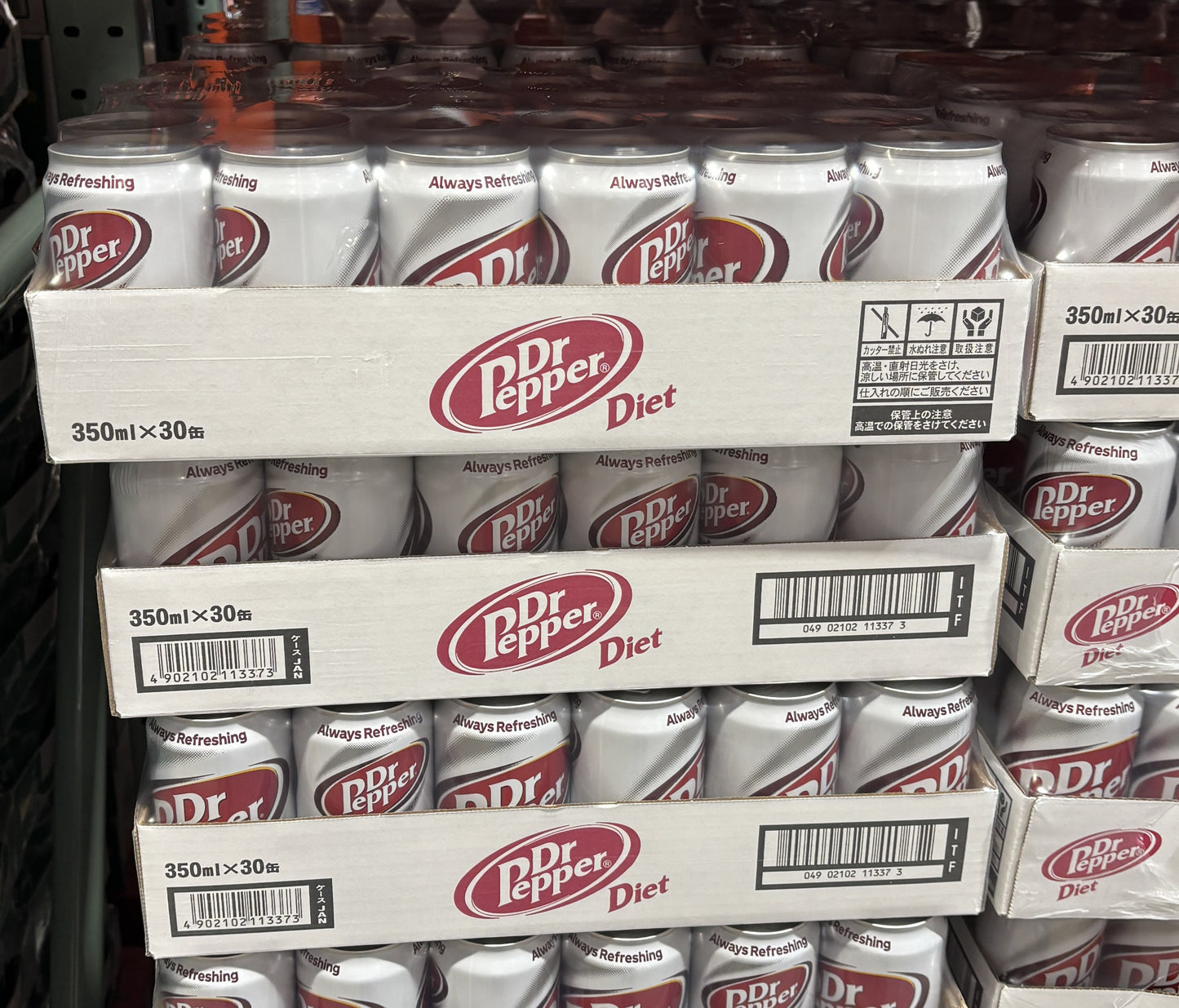 Diet Dr. Pepper (30 x 350-ml)