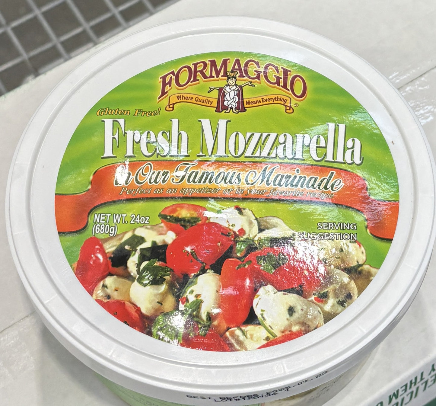 FORMAGGIO Marinated モッツァレラチーズ Salad 680g