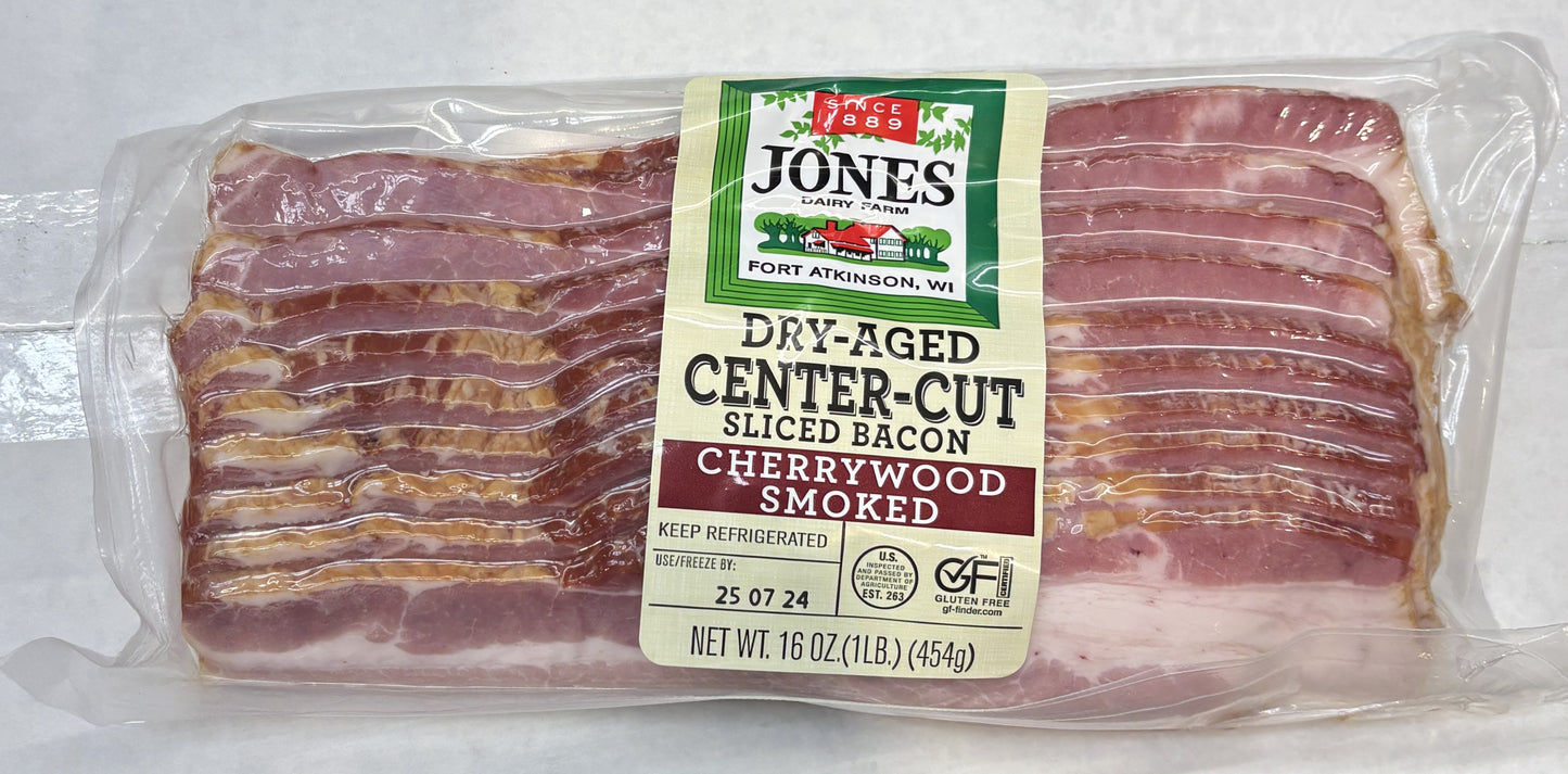 JONES Dry Age Cherrywood Smoked 厚切りベーコン (454g)