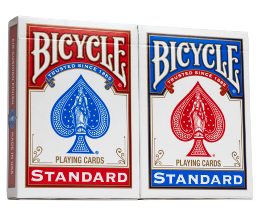 Bicycle Brand Standard トランプカード 2パック (Red/Blue)