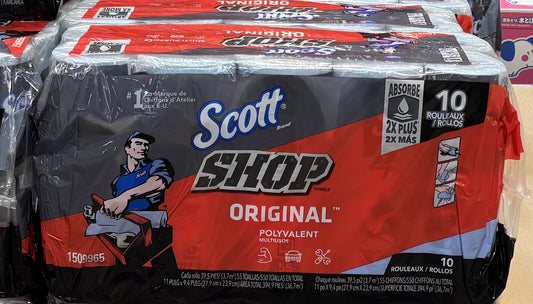 Scott ショップ タオル (10 Roll Pack)