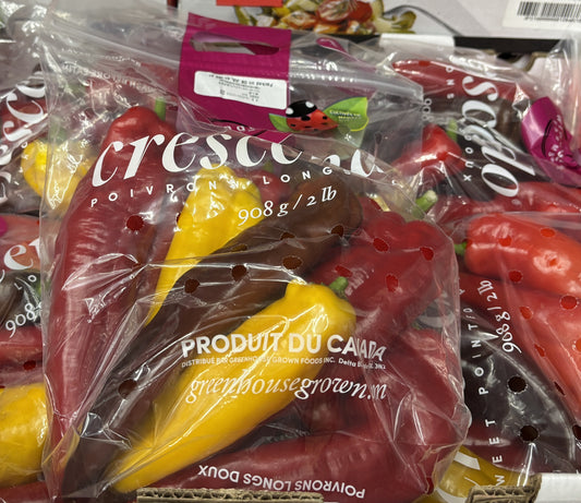 Long Sweet Peppers 900g