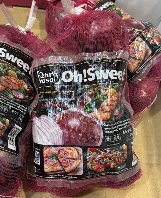 Red Onions (2kg bag)