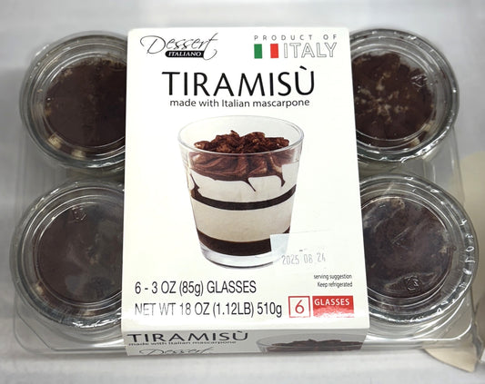 Dessert Italiano ティラミス 6カップ