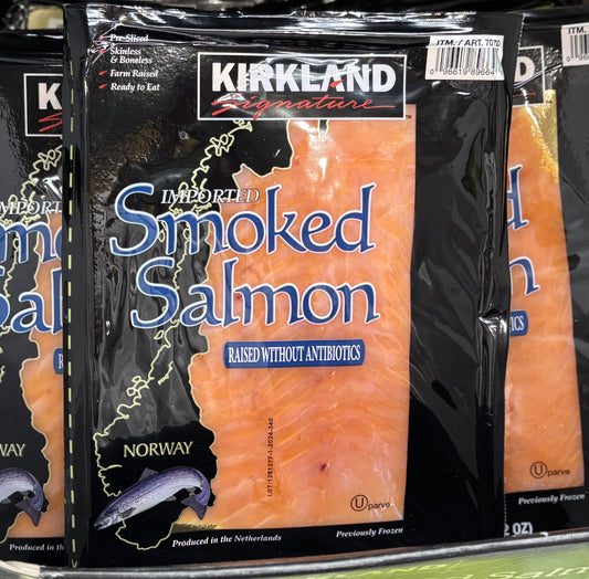 KS Pre-Sliced Smoked Salmon 340g x 2-ct