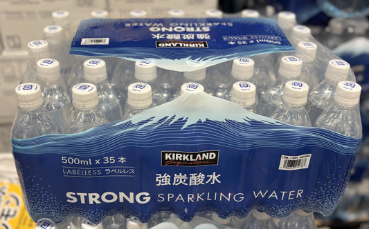 KS 強炭酸水 富士裾野採水 (35 x 500-ml) 送料込み