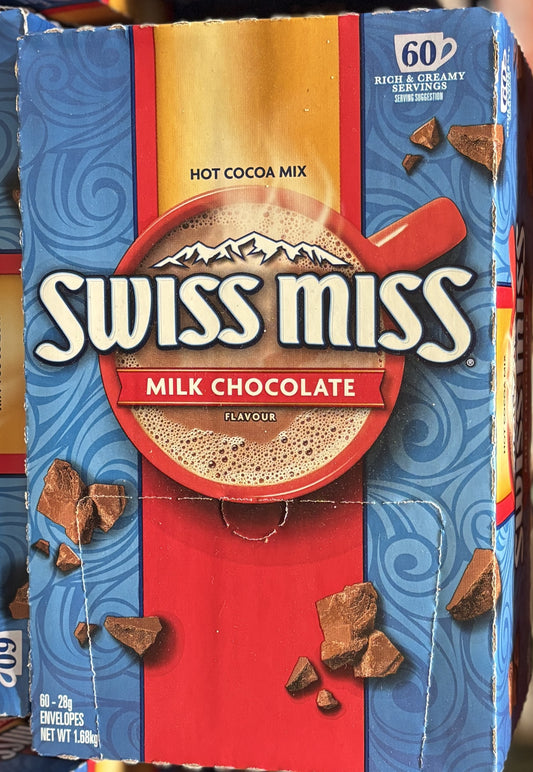 Swiss Miss スイスミス ミルクチョコレート ココア (60 1-oz envelopes)
