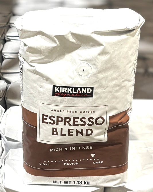 Kirkland Signature エスプレッソ ブレンド コーヒー豆 (plastic bag) 1.13kg