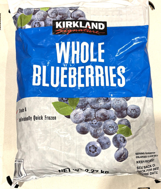 Kirkland Signature 冷凍ブルーベリー 2.27-kg