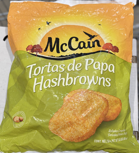 McCain Hashbrown Patties 2.26-kg [Bag]