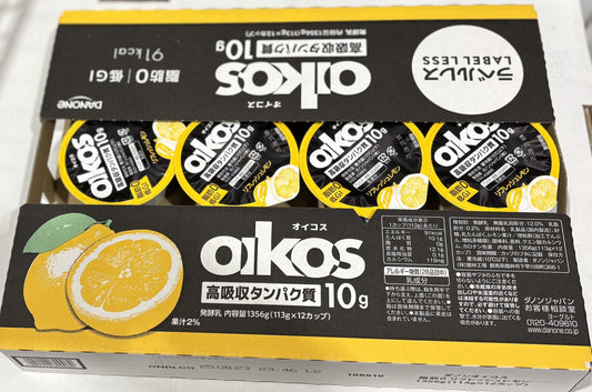 Oikos Greek Yogurts Refresh Lemon 110-g x 12-ct