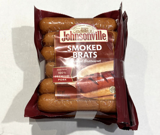 Johnsonville Original Smoked Bratwurst (6 links) 3-packs