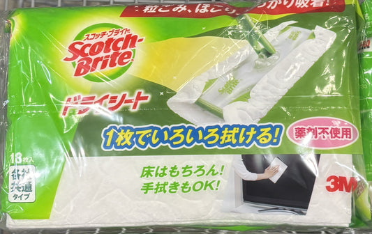 スコットブライト ドライシート 18-ct x 4packs