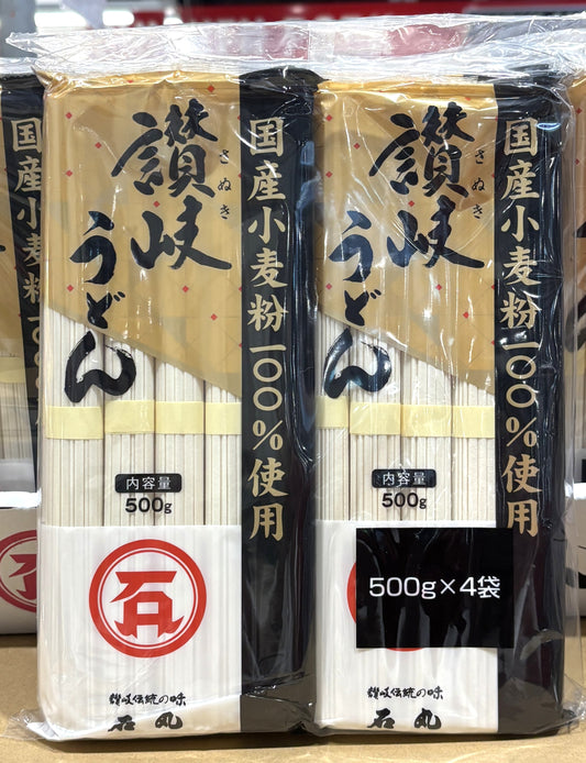 石丸 讃岐うどん 500-g x 4-ct