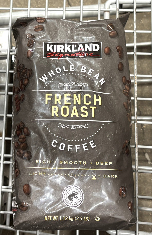 Kirkland Signature フレンチロースト コーヒー豆 1130-g