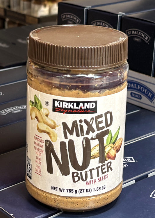 Kirkland Signature ミックスナッツ バター  (765-g plastic jars)
