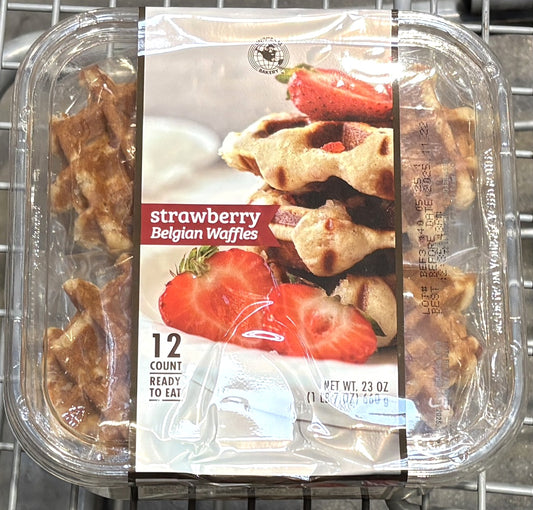Best Foods Express ストロベリー ベルギーワッフル 12-ct