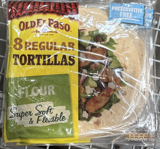 Old El Paso フラワー トルティーヤ 8-ct x 2 pack