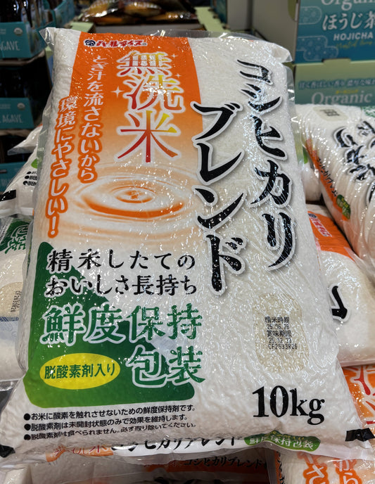 コシヒカリ ブレンド 無洗米 (10-kg bag)