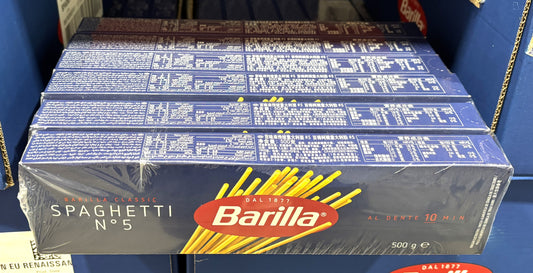 バリラ 1.8mm スパゲッティ No.5 500-g x 6-ct