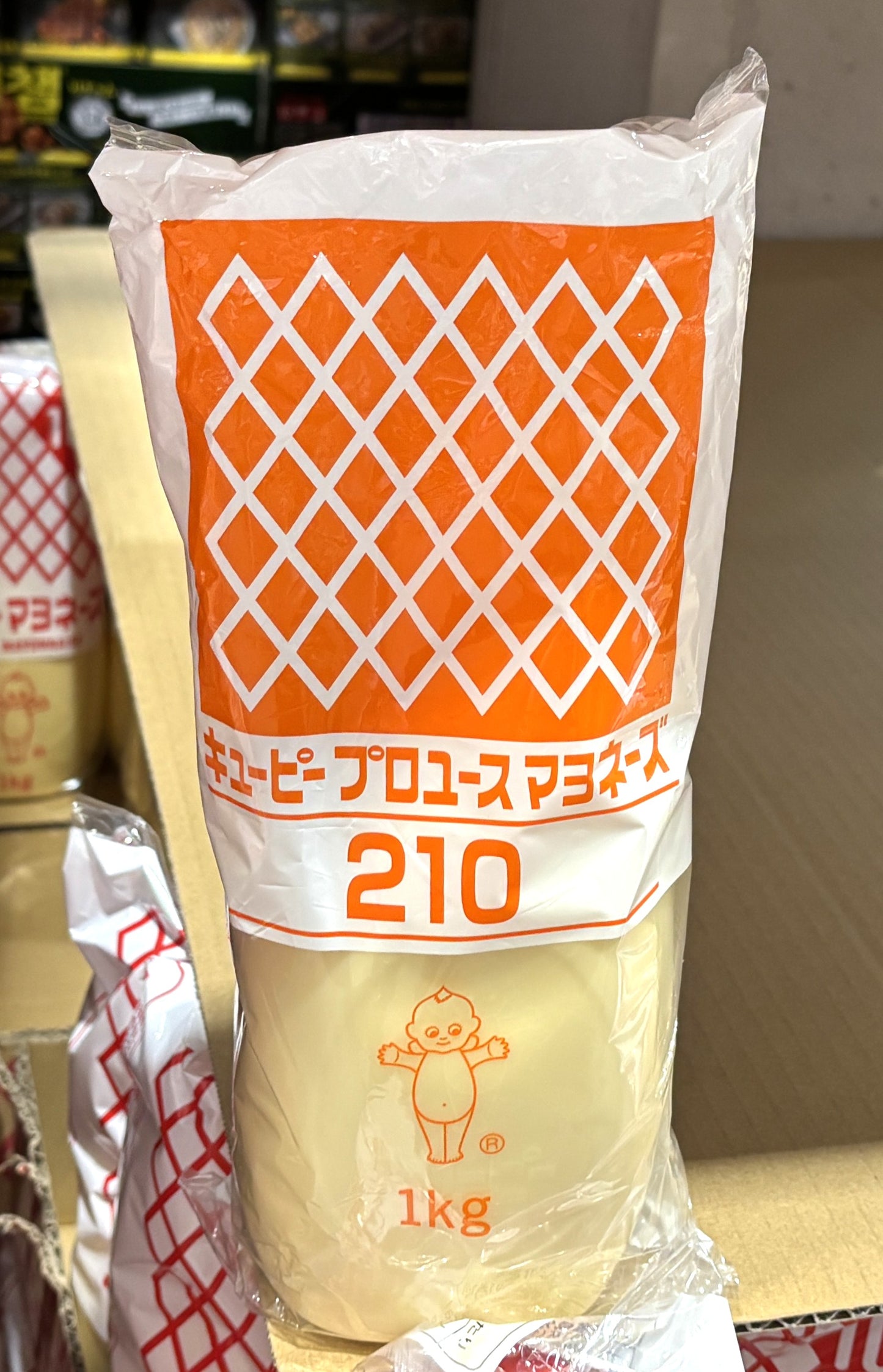 キューピー プロユース マヨネーズ 210 (plastic squeeze bottle) 1-kg