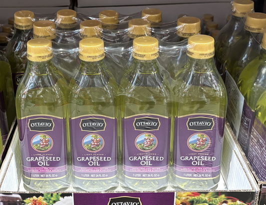 Ottavio Grapeseed Oil (4 x 1,000-ml)