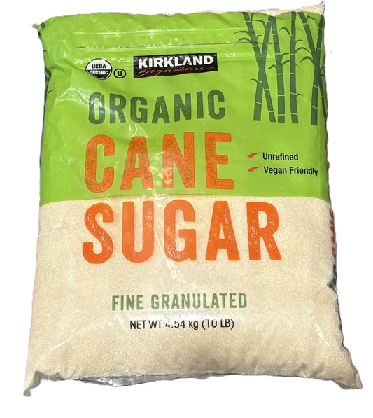 Kirkland Signature Organic Sugar 10LB (4.54-kg)