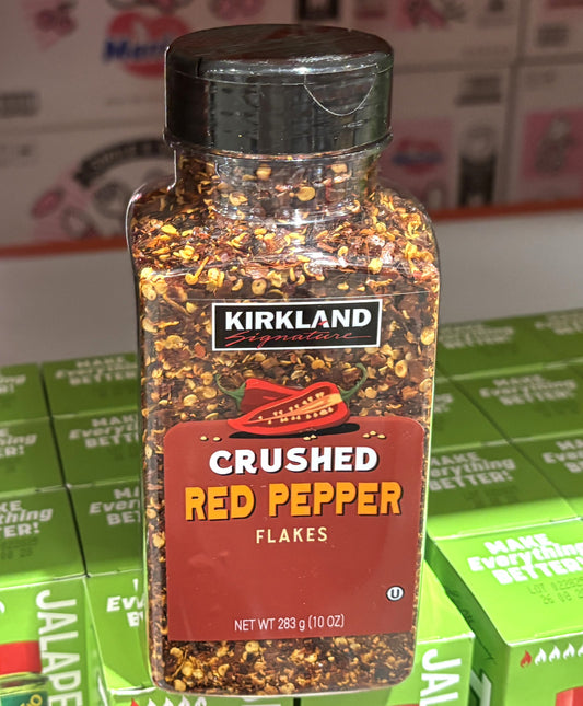 Kirkland Signature Crushed レッドペッパー (283-g PET jar)