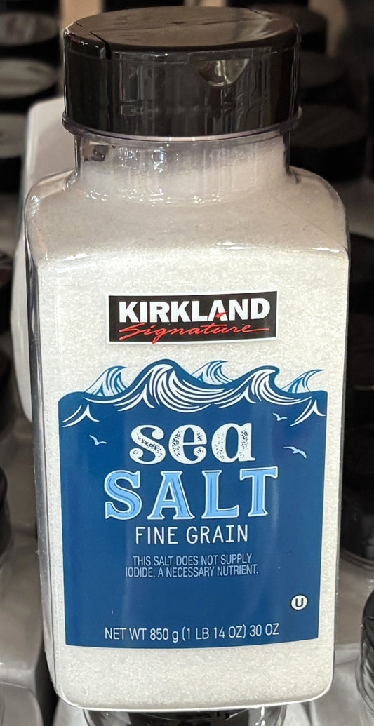 Kirkland Signature ピュアー シーソルト 850-g