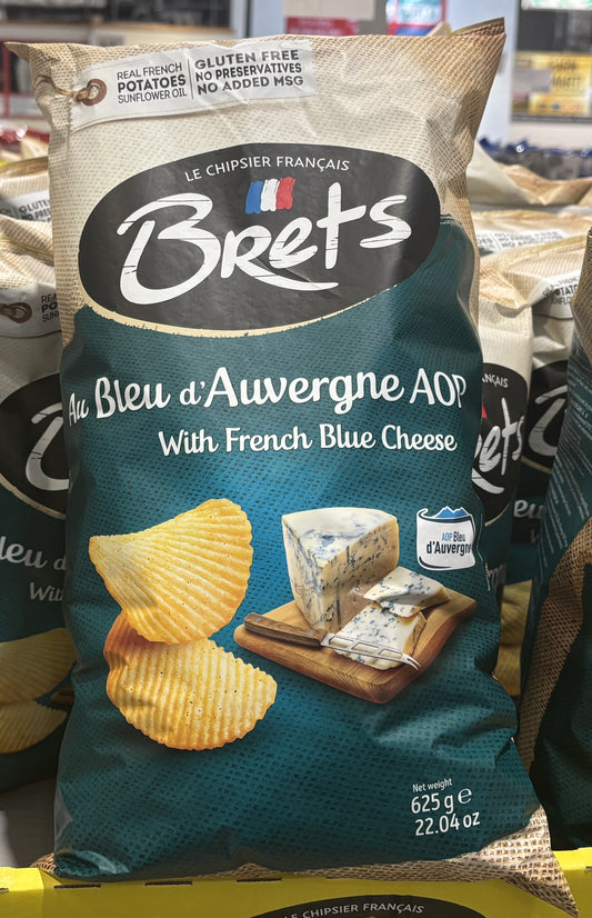 BRETS Blue Cheeses Potato Chips (625-g bag)