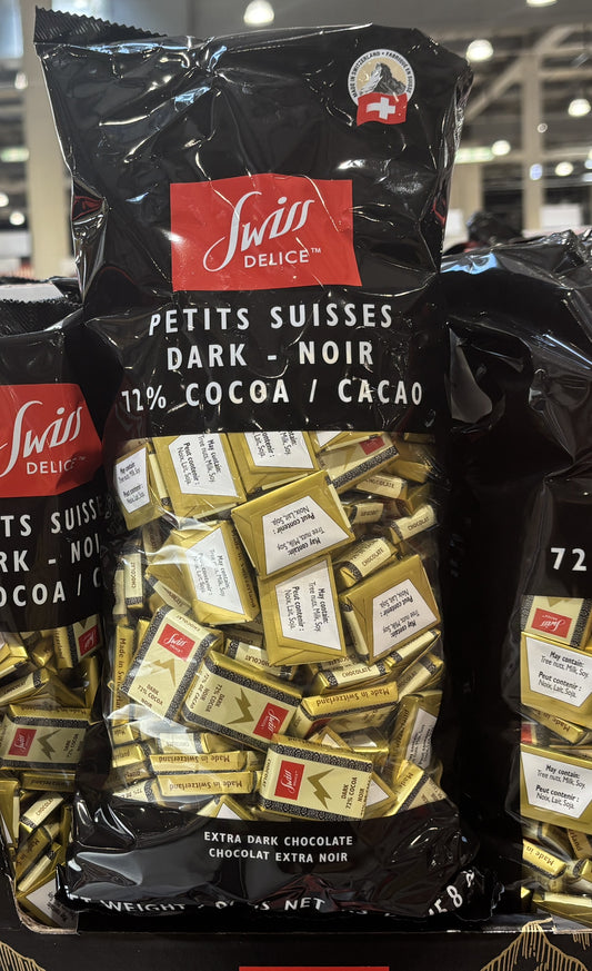 スイスデリス ダークチョコレート 1.3-kg